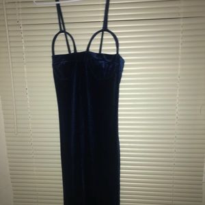 blue fashion nova dress